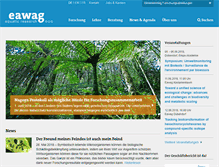 Tablet Screenshot of eawag.ch